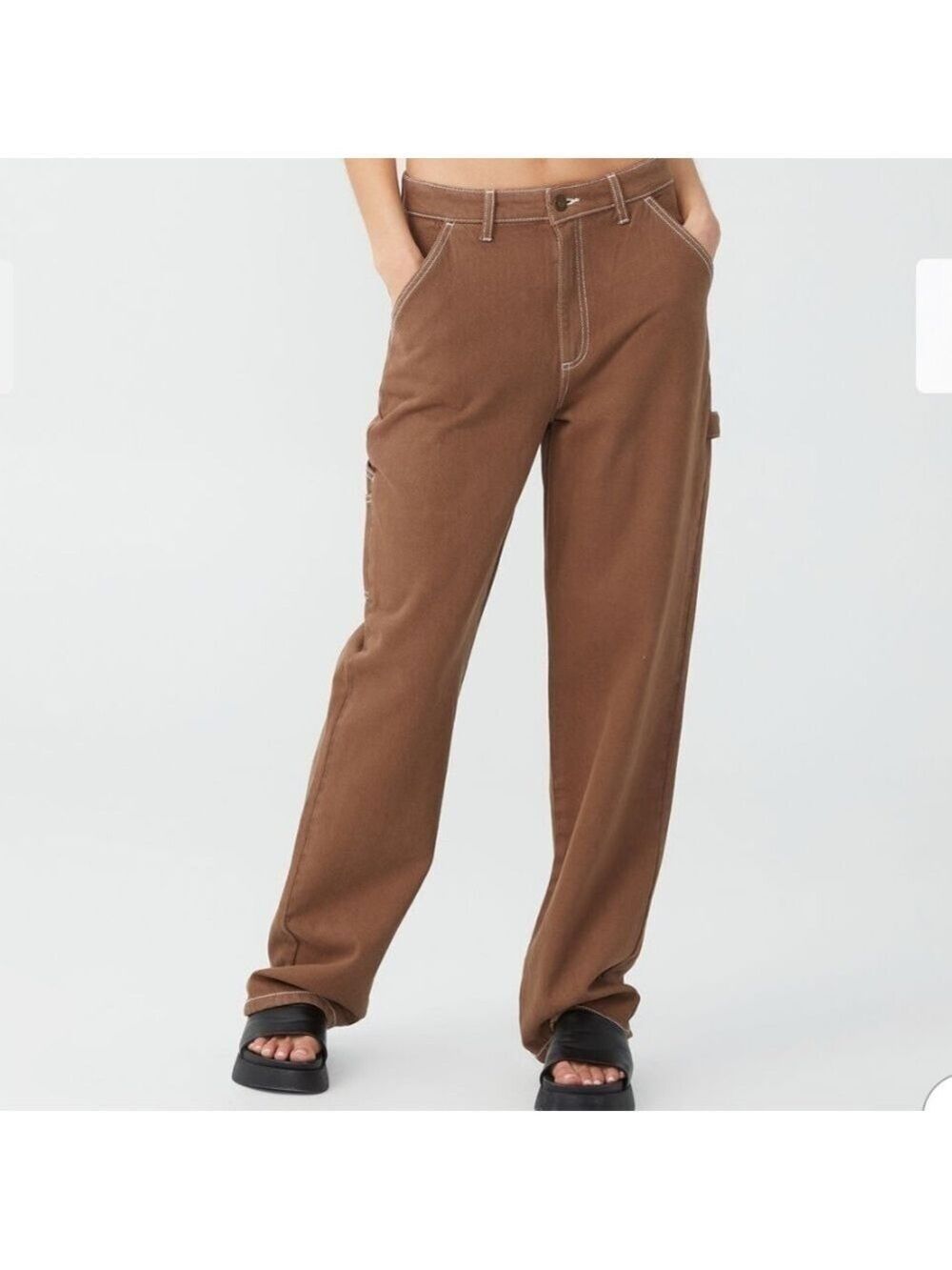 Cotton:On Brown Carpenter Jean Size 2